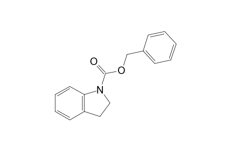 (phenylmethyl) 2,3-dihydroindole-1-carboxylate