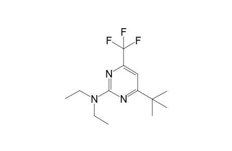 2-(Diethylamino)-6-trifluormethyl-4-tertbutylpyrimidine