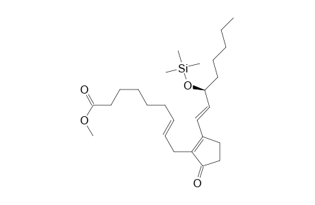 7-Nonenoic acid, 9-[5-oxo-2-[3-[(trimethylsilyl)oxy]-1-octenyl]-1-cyclopenten-1-yl]-, methyl ester, [S-(E,Z)]-