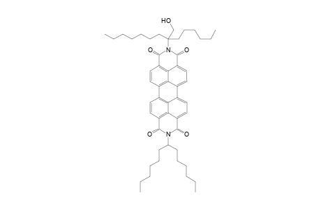9-[2'-Hexyl-2'-(hydroxymethyl)octyl]-2-(1"-hexylheptyl)-anthra[2,1,9-def : 6,5,10-d'e'f']disiquinoline-1,3,8,10-tetraone