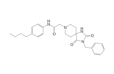 1,3,8-triazaspiro[4.5]decane-8-acetamide, N-(4-butylphenyl)-2,4-dioxo-3-(phenylmethyl)-
