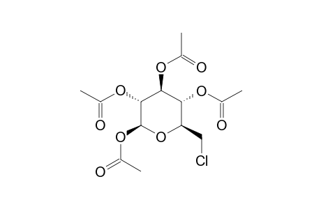 1,2,3,4-Tetra-O-acetyl-6-chloro-6-deoxy.beta.-D-glucopyranose