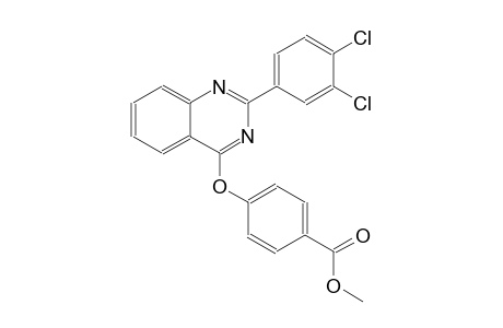 methyl 4-{[2-(3,4-dichlorophenyl)-4-quinazolinyl]oxy}benzoate
