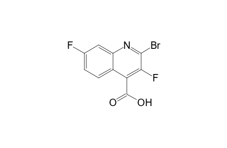 2-Bromo-3,7-difluoroquinoline-4-carboxylic acid