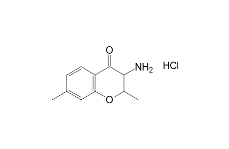 3-Amino-2,7-dimethyl-4-chromanone, hydrochloride