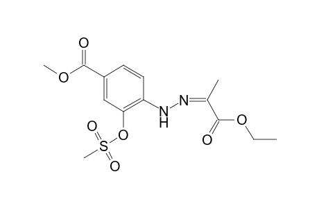(E)-Ethyl Pyuvate 2-[2-(methanesulfonyloxy)-4-methoxycarbonyl]phenylhydrazone