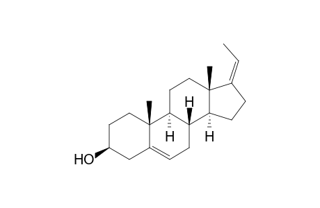 3.beta.-Hydroxy-17-(Z)-ethylidene-5-androstene