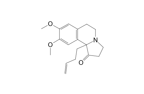 10b-(But-3-en-1-yl)-8,9-dimethoxy-2,3,6,10b-tetrahydropyrrolo[2,1-a]isoquinolin-1(5H)-one