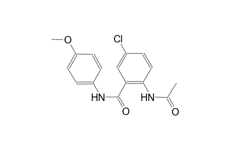 2-(acetylamino)-5-chloro-N-(4-methoxyphenyl)benzamide