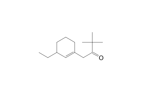 2-Butanone, 1-(3-ethyl-1-cyclohexen-1-yl)-3,3-dimethyl-