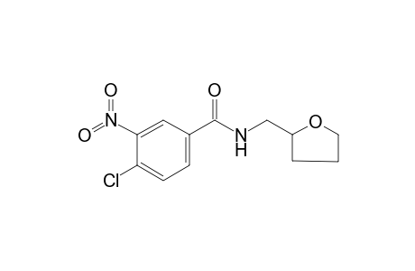 4-Chloro-3-nitro-N-(tetrahydro-2-furanylmethyl)benzamide