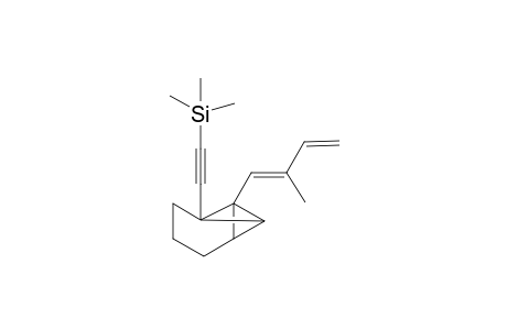 1-(2'-Methyl-1',2'-butadienyl)-7-[( 3'-(trimethlsilyl)ethynyl] tricyclo[4.1.0(2,7)] heptane