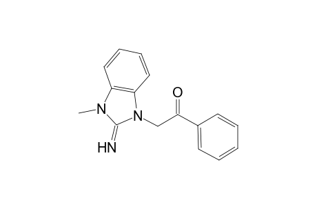 2-(2-Imino-3-methyl-2,3-dihydro-benzoimidazol-1-yl)-1-phenyl-ethanone