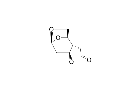 1,6-ANHYDRO-2,4-DIDEOXY-4-C-FORMYLMETHYL-BETA-D-ARABINO-HEXOPYRANOSE