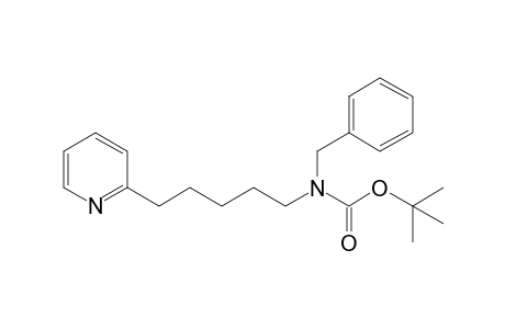 1,1-Dimethylethyl (Phenylmethyl)[5-(2-pyridinyl)pentyl]carbamate