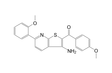 methanone, [3-amino-6-(2-methoxyphenyl)thieno[2,3-b]pyridin-2-yl](4-methoxyphenyl)-