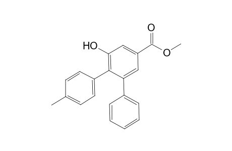 3-Hydroxy-4-(4-methylphenyl)-5-phenylbenzoic acid methyl ester