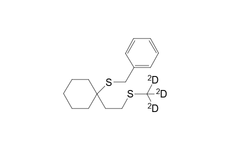 Benzyl 1-[2-(D3]Methylthio)ethyl]cyclohexyl sulfide