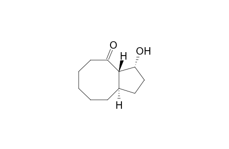 (3R,3aS,9aR)-3-hydroxy-1,2,3,3a,5,6,7,8,9,9a-decahydrocyclopentacycloocten-4-one