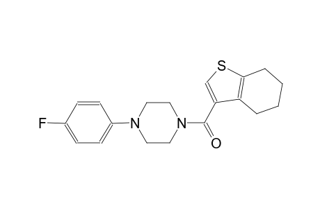 1-(4-fluorophenyl)-4-(4,5,6,7-tetrahydro-1-benzothien-3-ylcarbonyl)piperazine