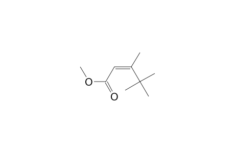 2-Pentenoic acid, 3,4,4-trimethyl-, methyl ester, (Z)-