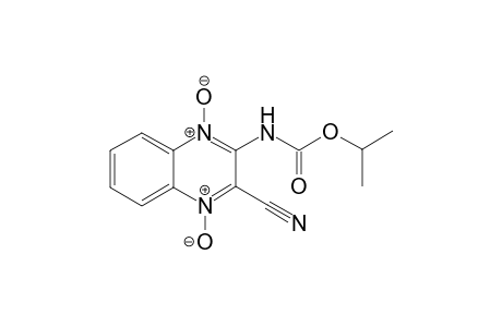 3-( Isopropoxycarbonyl)amino-2-quinoxalinecarbonitrile-1,4-di(N,N)-oxide