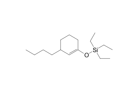 1-[(Triethylsilyl)oxy]-3-butylcyclohexene