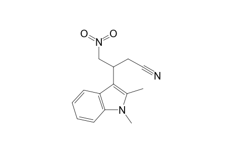 3-( 1',2'-Dimethylindol-3'-yl)-4-nitrobutyronitrile