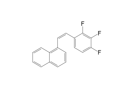 (Z)-1-(2,3,4-Trifluorophenyl)-2-(naphthyl)ethene