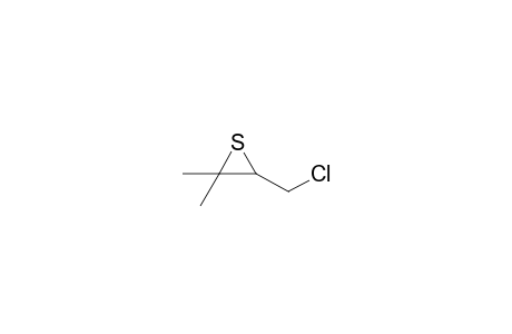 3-(chloromethyl)-2,2-dimethylthiirane