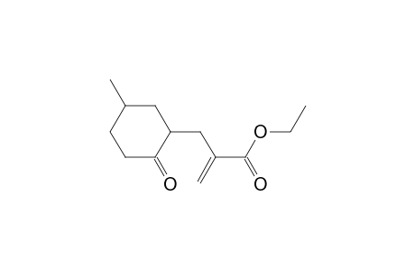 2-(5-Methyl-2-oxocyclohexylmethyl)acrylic acid-ethylester