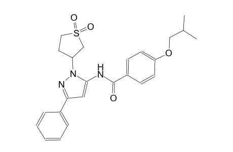 benzamide, 4-(2-methylpropoxy)-N-[3-phenyl-1-(tetrahydro-1,1-dioxido-3-thienyl)-1H-pyrazol-5-yl]-