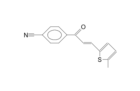 1-(4-Cyano-phenyl)-3-(5-methyl-2-thienyl)-2-propen-1-one