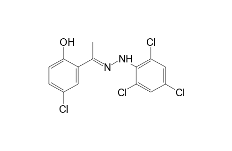 5'-chloro-2'-hydroxyacetophenone, (2,4,6-trichlorophenyl)hydrazone