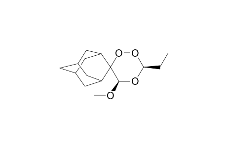 cis-2,2-(1,2,4-Trioxa-3-ethyl-5-methoxypentamethylene)adamantane