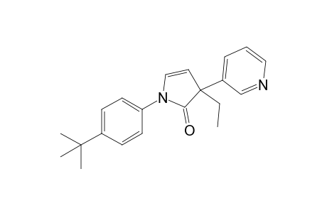 N-(4-tert-Butylphenyl)-3-ethyl-3-(3-pyridyl)-1,3-dihydropyrrol-2-one