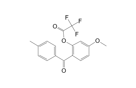 2-Hydroxy-4-methoxy-4'-methylbenzophenone, trifluoroacetate