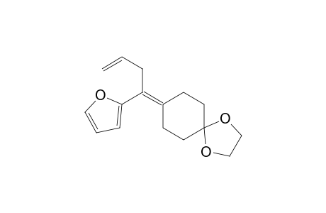 8-(1-Furan-2-ylbut-3-enylidene)-1,4-dioxaspiro[4.5]decane