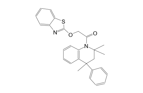 1,3-benzothiazol-2-yl 2-oxo-2-(2,2,4-trimethyl-4-phenyl-3,4-dihydro-1(2H)-quinolinyl)ethyl ether