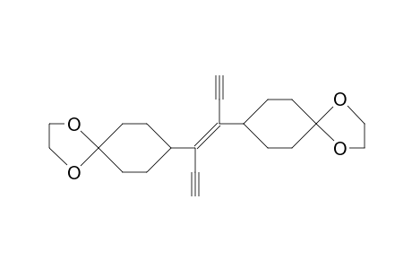 trans-3,4-Bis-(4,4-ethylenedioxycyclohexyl)hex-3-en-1,5-diyne