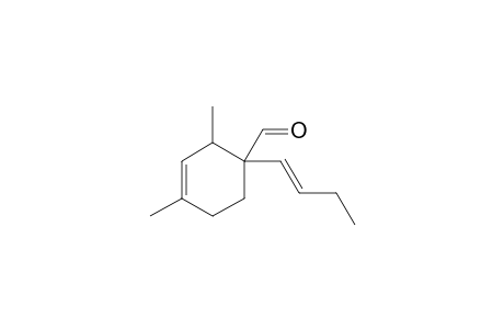 2,4-Dimethyl-1-(but-1'-enyl)cyclohex-3-ene-1-carbaldehyde