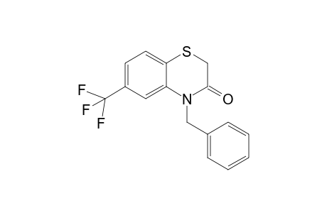 4H-1,4-Benzothiazin-3(2H)-one, 4-benzyl-6-trifluoromethyl-