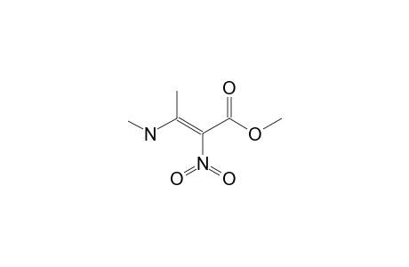 (Z)-3-methylamino-2-nitro-but-2-enoic acid methyl ester