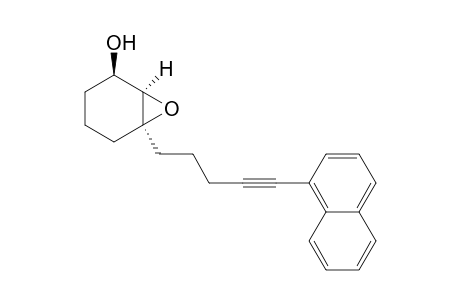 (1S*,2S*,6R*)-6-(5-(Naphthalen-1-yl)pent-4-ynyl)-7-oxabicyclo-[4.1.0]heptan-2-ol