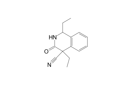 4-Cyano-1,4-diethyl-1,2,3,4-dihydroisoquinolin-3(2H)-one
