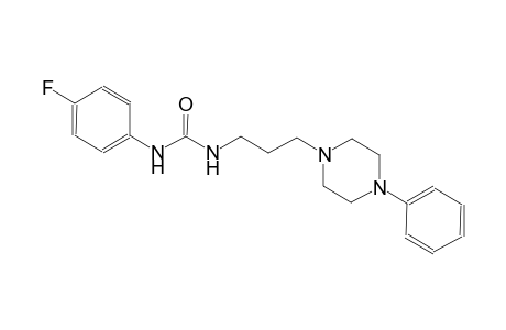 urea, N-(4-fluorophenyl)-N'-[3-(4-phenyl-1-piperazinyl)propyl]-