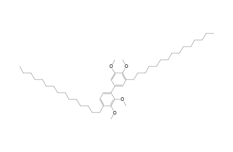 1,1'-Biphenyl, 2,3,3',4'-tetramethoxy-4,5'-dipentadecyl-