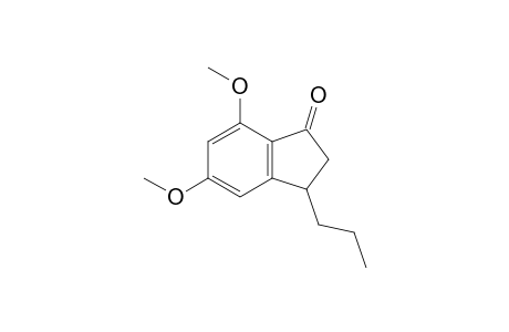 3-Propyl-5,7-dimethoxyindanone