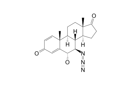 7-BETA-AZIDO-6-ALPHA-HYDROXY-1,4-ANDROSTADIENE-3,17-DIONE