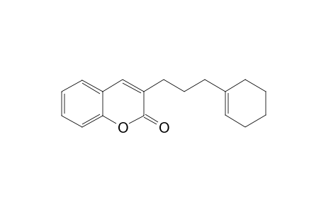 3-(3-(cyclohex-1-en-1-yl)propyl)-2H-chromen-2-one
